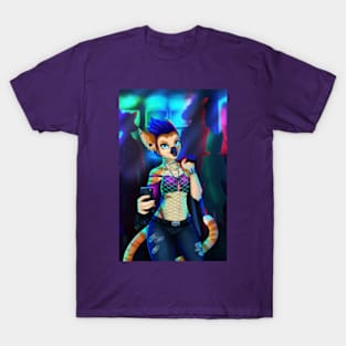 Keisha - Art the Arcade vr1 T-Shirt